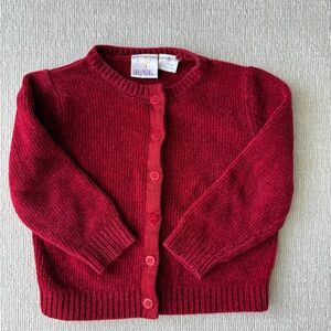 Spumoni Kids Red Acrylic Sweater